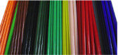 brightly coloured thermoplastic composites